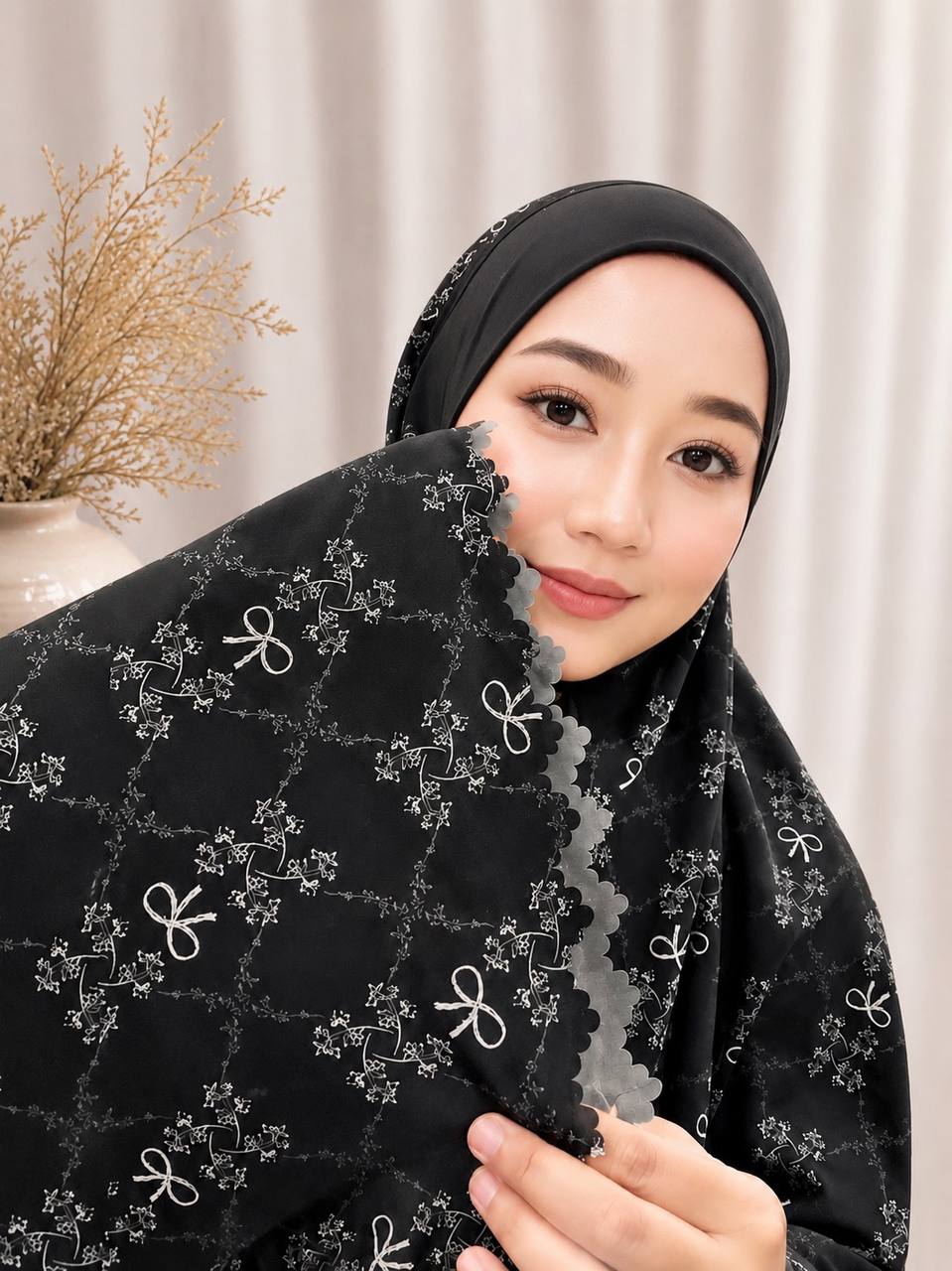 Premium Travel Telekung – Silk Armani