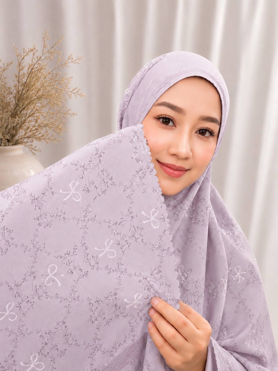 Premium Travel Telekung – Silk Armani