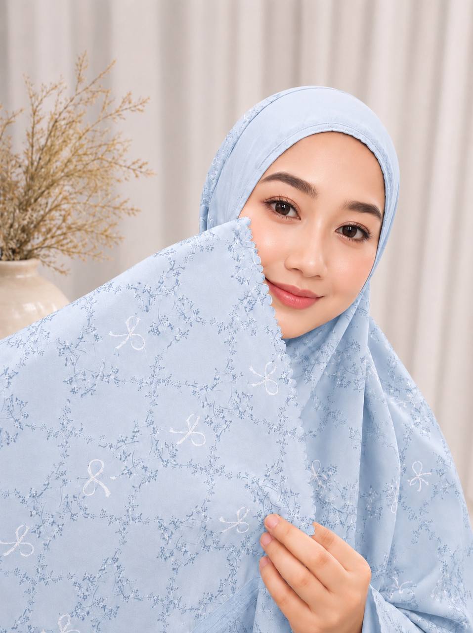 Premium Travel Telekung – Silk Armani
