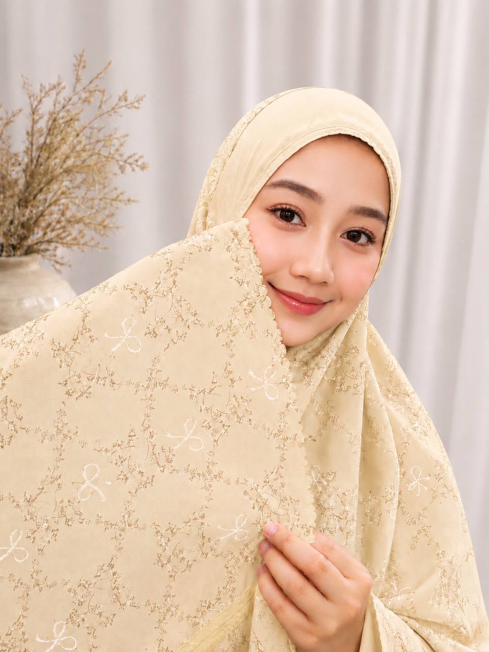 Premium Travel Telekung – Silk Armani