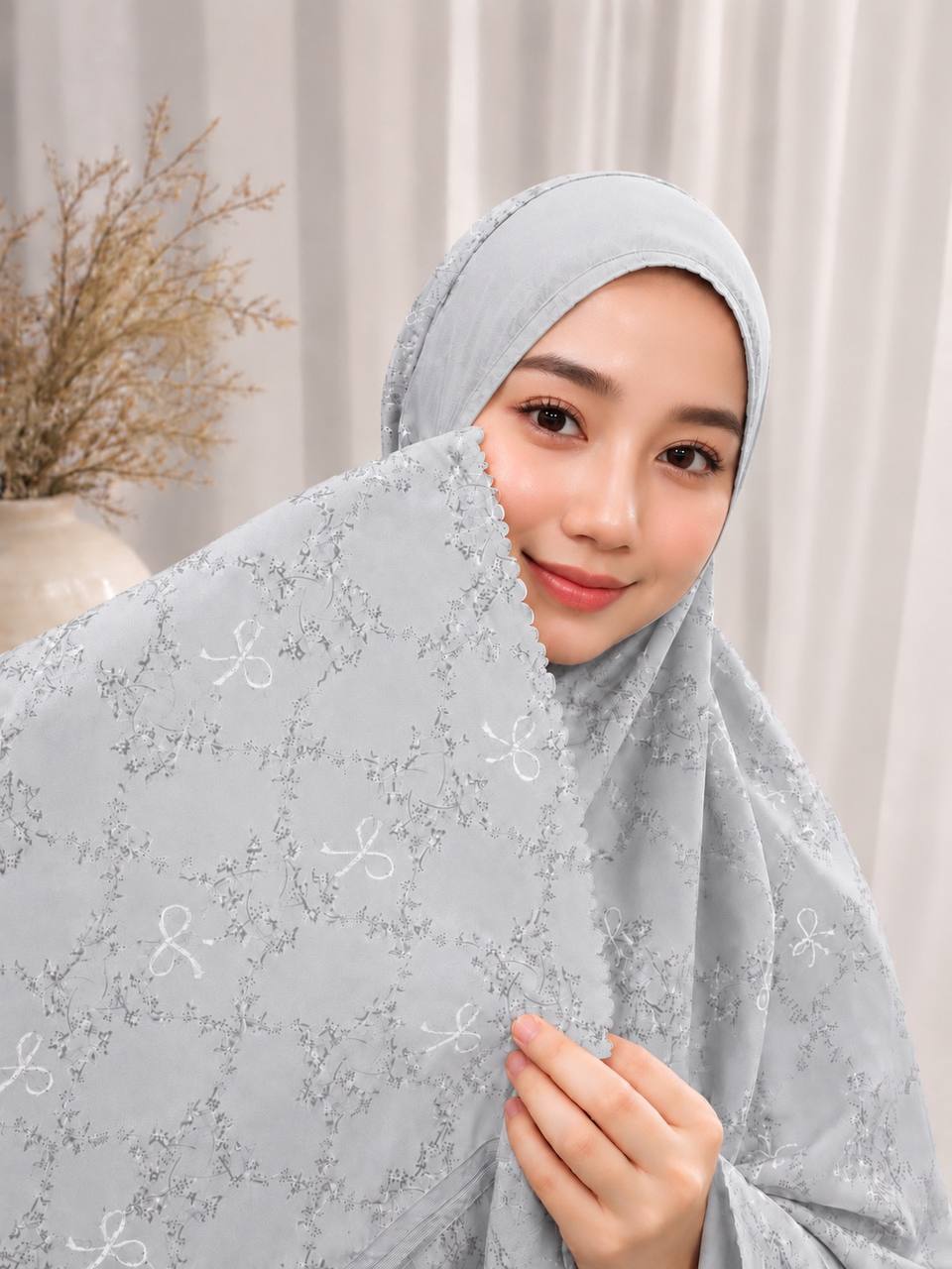 Premium Travel Telekung – Silk Armani