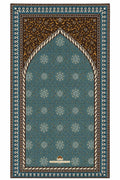 Premium Travel Prayer Mat – Andalus Azure