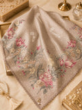Premium Printed Square Hijab | Belle Fleur Collection